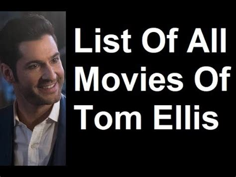 Tom Ellis Movies And TV Series List - YouTube