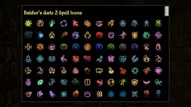 Baldur's Gate 3 Spell Icons at Daggerfall Unity Nexus - Mods and community