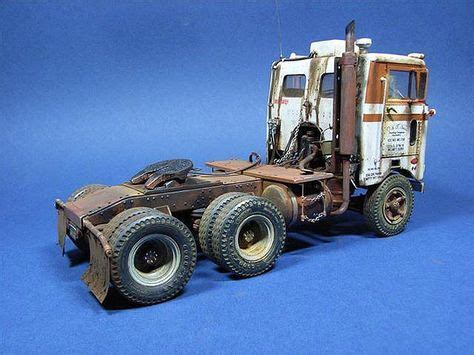 Peterbilt 352 COE UniLite, AMT 1/25 scale. By Christian Gottschlich. #model_cars #scale_model # ...