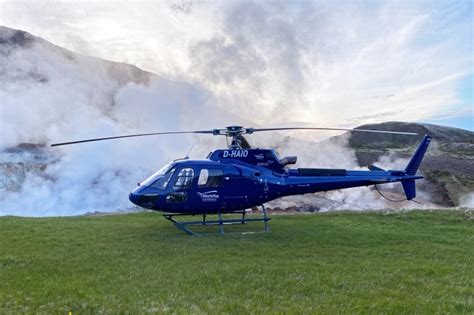 Volcanic Eruption Helicopter Tour | Hidden Iceland