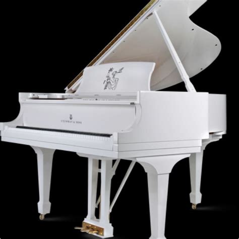 White Steinway baby grand piano :) Next big purchase... will be $15,000 or more