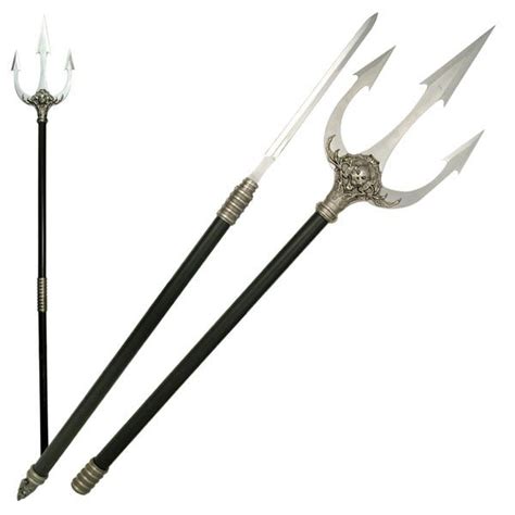 Trident Spear Poseidon Demon guard ne | Armas brancas, Armas rpg, Armas