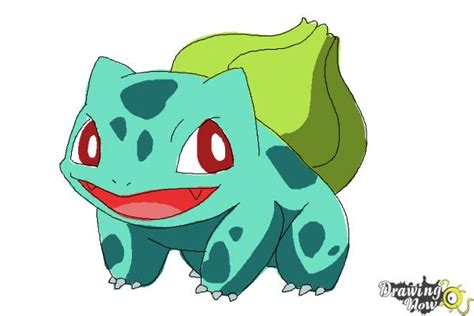 How to Draw Pokemon Bulbasaur - DrawingNow