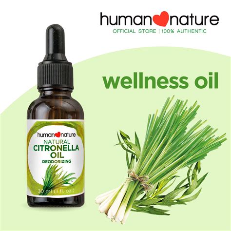 Human Nature Natural Wellness Citronella Oil 30ml | Lazada PH