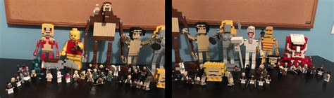 LEGO Attack on Titan figures : titanfolk