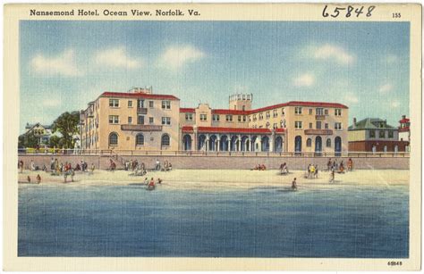 Nansemond Hotel, Ocean View, Norfolk, Va. - Digital Commonwealth