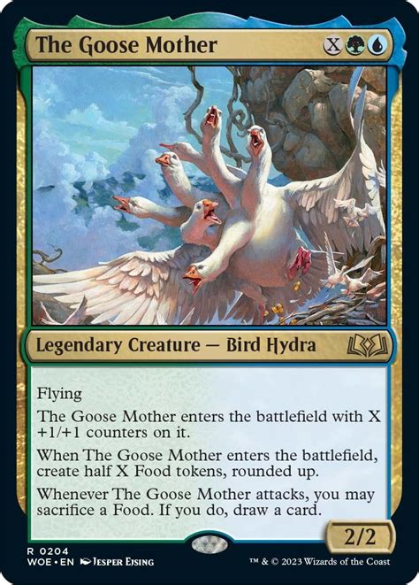 The Goose Mother - Wilds of Eldraine - Magic: The Gathering