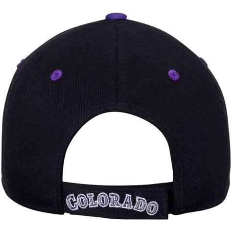 Colorado Rockies '47 Frost Structured Adjustable Hat - Black - Fanatics.com