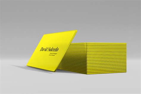 4 Free Mockups of Transparent Business Cards on Behance