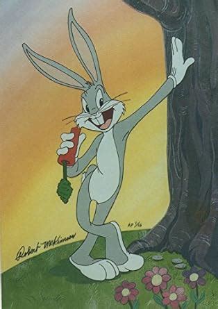 Robert McKimson Artwork Depicting Bugs Bunny in"Vintage Bugs". Ltd Print Matted at Amazon's ...