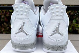 Another Up-Close Look at the Air Jordan 4 ‘White Oreo’ - Sneaker Freaker