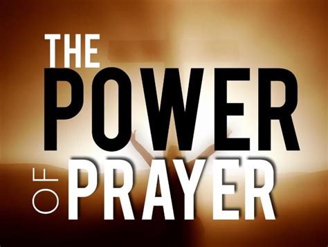 The Power of Prayer - Kingdom Empowerment Ministries, Inc