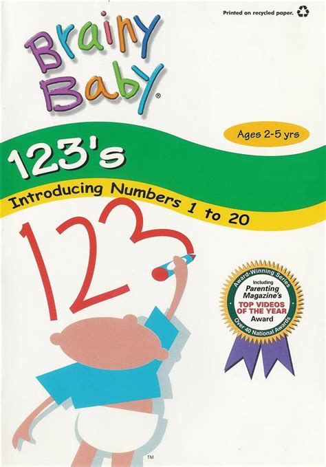 Gaiam Brainy Baby 123 039 s Introducing Numbers DVD | eBay