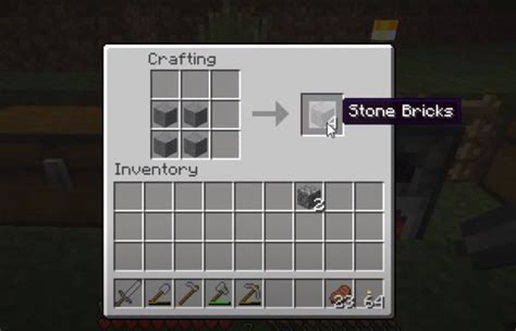 How To Make Stone Bricks Slab: Minecraft Recipe