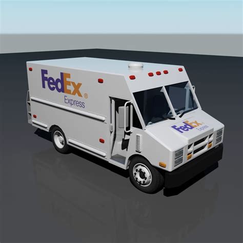 s fedex delivery truck