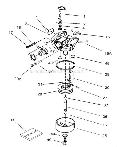 Toro Electric Leaf Blower Parts Diagram