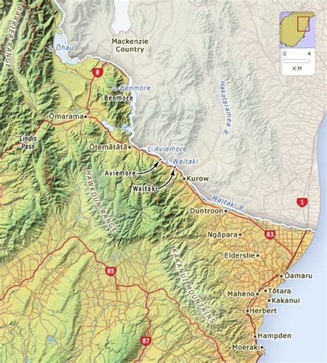 North Otago – Otago places – Te Ara Encyclopedia of New Zealand