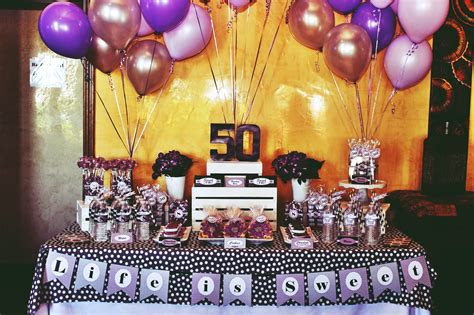 Perfect 50th Birthday Party Themes - Birthday Inspire