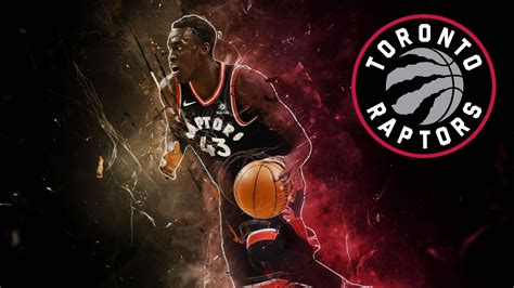 Download Pascal Siakam Raptors Logo Wallpaper | Wallpapers.com