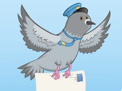 Carrier Pigeon Finished by Mark Hughes on Dribbble