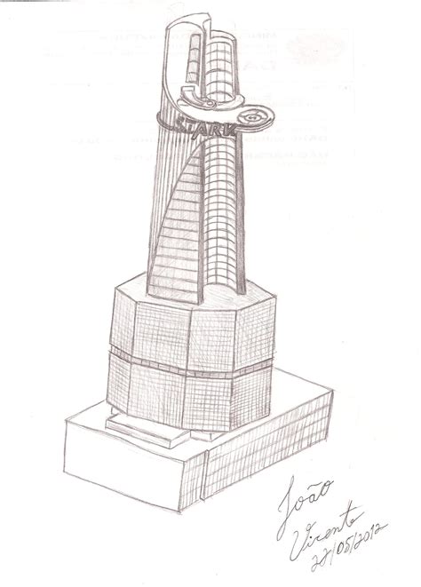 Stark Tower from The Avengers Movie Avengers Movies, Marvel Movies, Marvel Drawings, Art ...