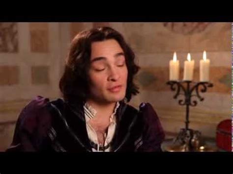 Ed Westwick Interview - Romeo and Juliet (2013) - YouTube