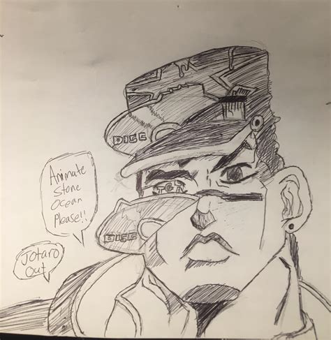 Jotaro from stone ocean (I’m 13) : r/ZHCSubmissions