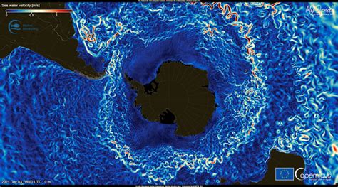 The Antarctic Circumpolar Current affected by climate change | Copernicus