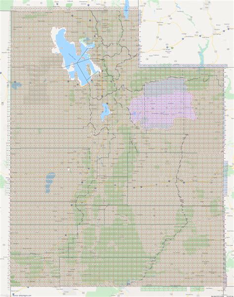 Township 42 South, Range 14 West, Salt Lake Principal Meridian, Utah ...