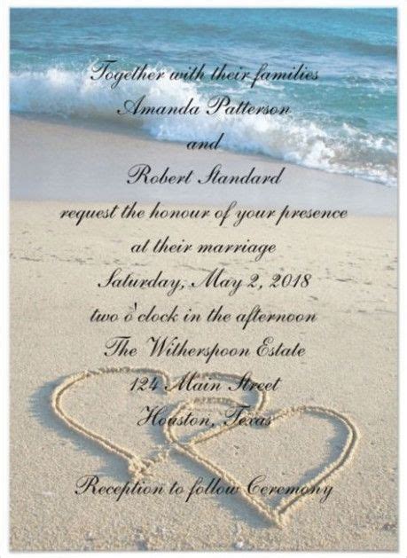 All You Need To Know About Beach Wedding Invitation Template | Beach ...