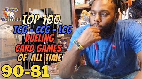 Top 100 TCG LCG CCG Dueling Card Games of All Time # 90 - 81 - YouTube