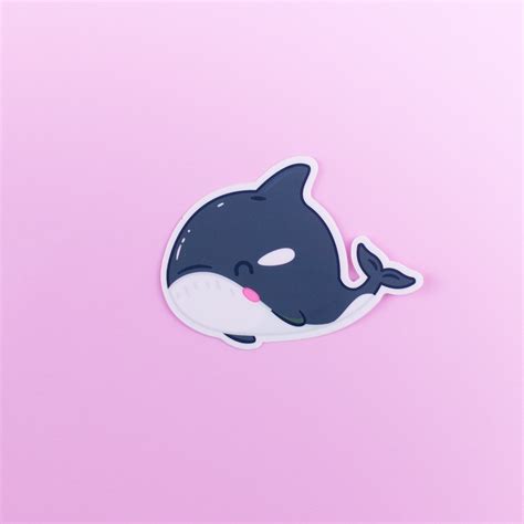 Orca Sticker | Orca, Vinyl sticker, Stickers