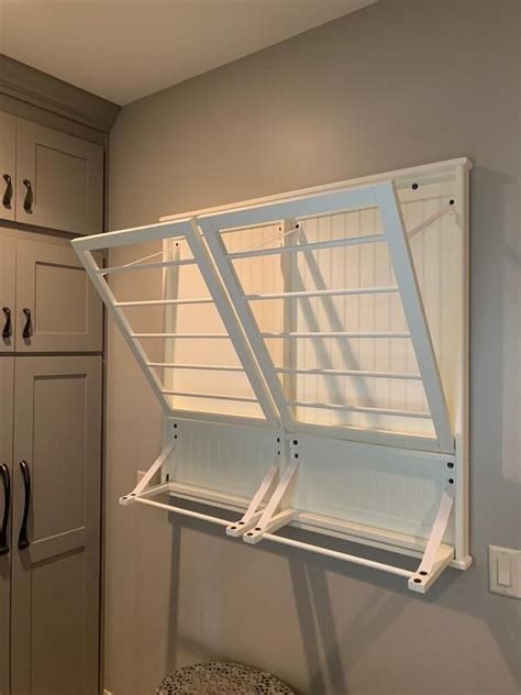 Beadboard Drying Rack | Ballard Designs | Laundry room drying rack ...