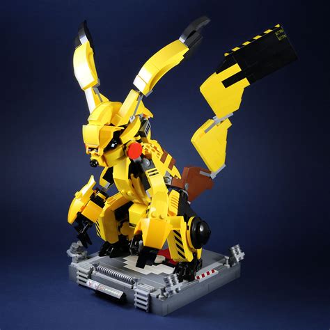 https://flic.kr/p/WfGdMj | Pikachu mecha Lego Mecha, Lego Bionicle, Robot Lego, Pokemon Lego ...