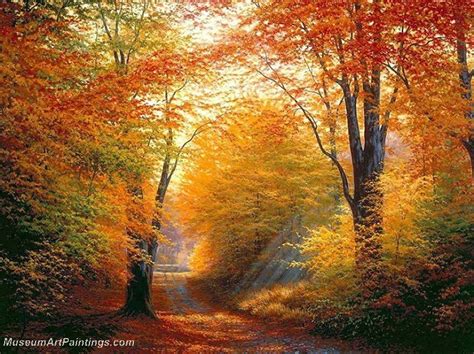 Autumn Landscape Paintings 010