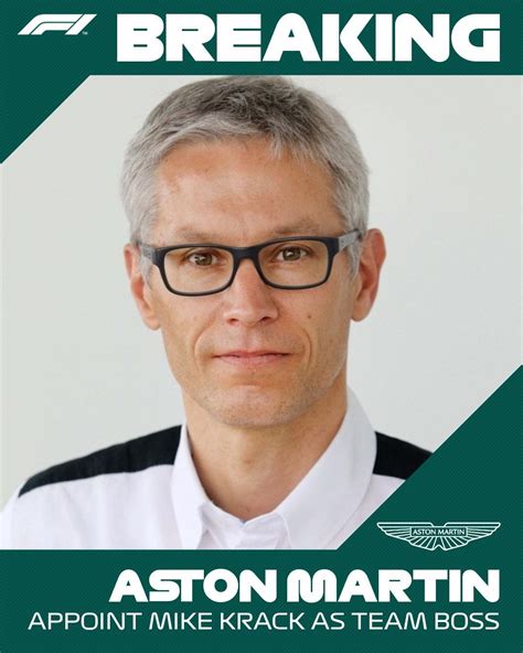 Aston Martin announces Mike Krack (former head of BMW motorsports) as ...