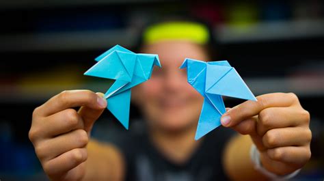 How To Fold An Origami Dove - Art For Kids Hub