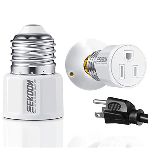 What is Reddit's opinion of E26/ E27 3 Prong Light Bulb Socket Adapter ...