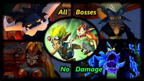 Jak and Daxter: The Precursor Legacy - All Bosses (No Damage) - YouTube