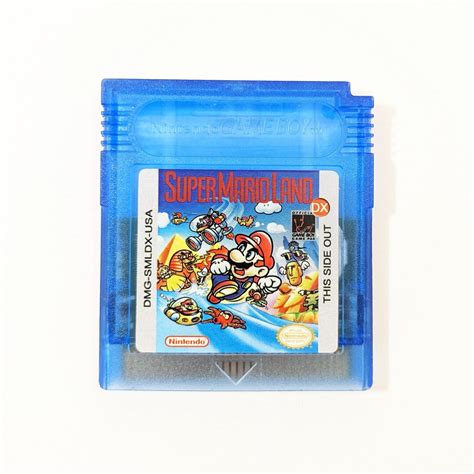 Super Mario Land DX Color version 2.0 With Luigi Game Boy Color ...