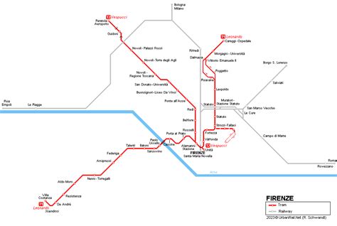 UrbanRail.Net > Europe > Italy > Toscana > Firenze Tram (Florence)