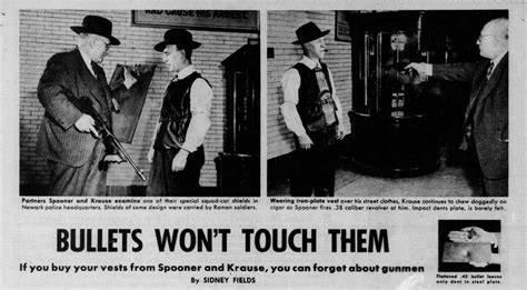 The Bulletproof-Vest Pioneers Who Got Shot To Prove Their Products to Police