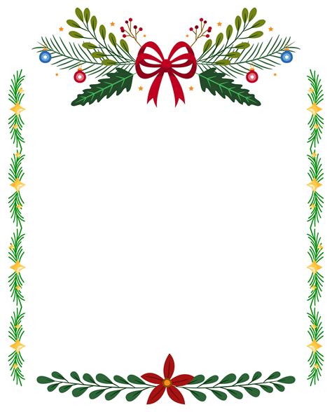 Transparent Clip Art Christmas Borders Clipart Borders - Christmas - Clip Art Library