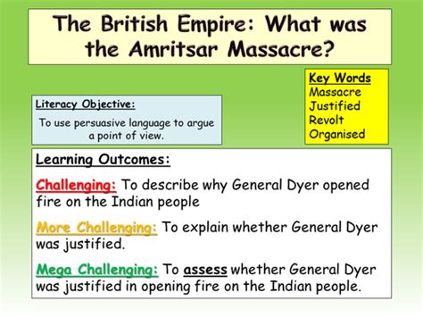 Amritsar Massacre | Teaching Resources