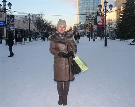 How Russian women look in winter | EM