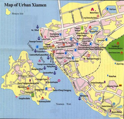 Maps of Xiamen