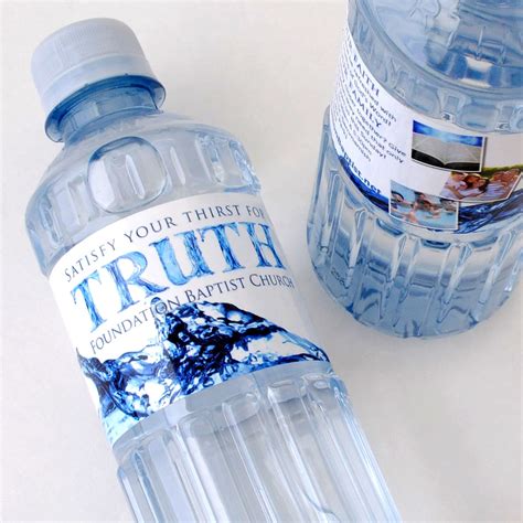 Custom Bottled Water for Foundation Baptist Church. #church #nonprofit ...