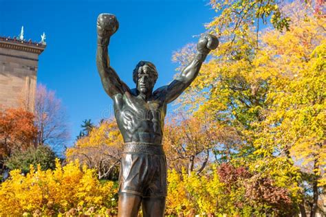 Rocky Balboa Statue editorial photography. Image of cinema - 194496207