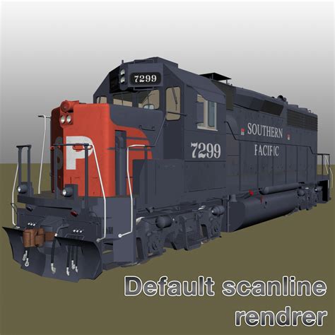 emd gp40-2 railroad engines max