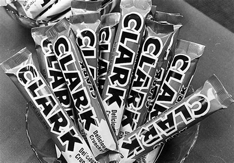 Clark Bars are ready to roll. If only the wrappers show up ...